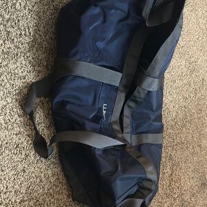 L.L. Bean Blue and Gray Bag Durable Travel Essential- very large